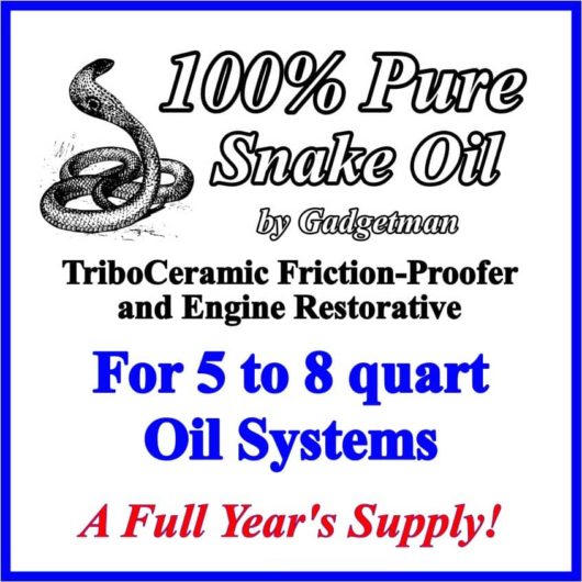 Snake Oil for 5 to 8 Quart Systems