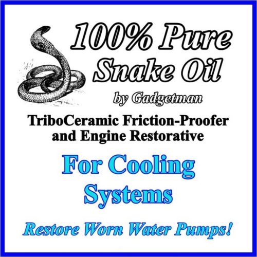 Snake Oil for Cooling Systems