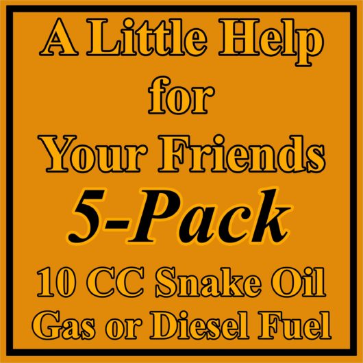 5 Pack 10 CC Fuel System Treatment