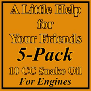 5 Pack 10 CC Engine Treatment