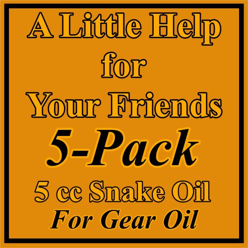 5 Pack Gear Oil
