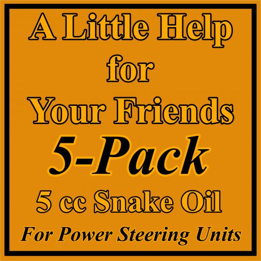 5 pack 5 CC SO for Power Steering Systems