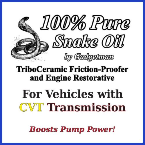 SO-for Vehicles with CVT transmission